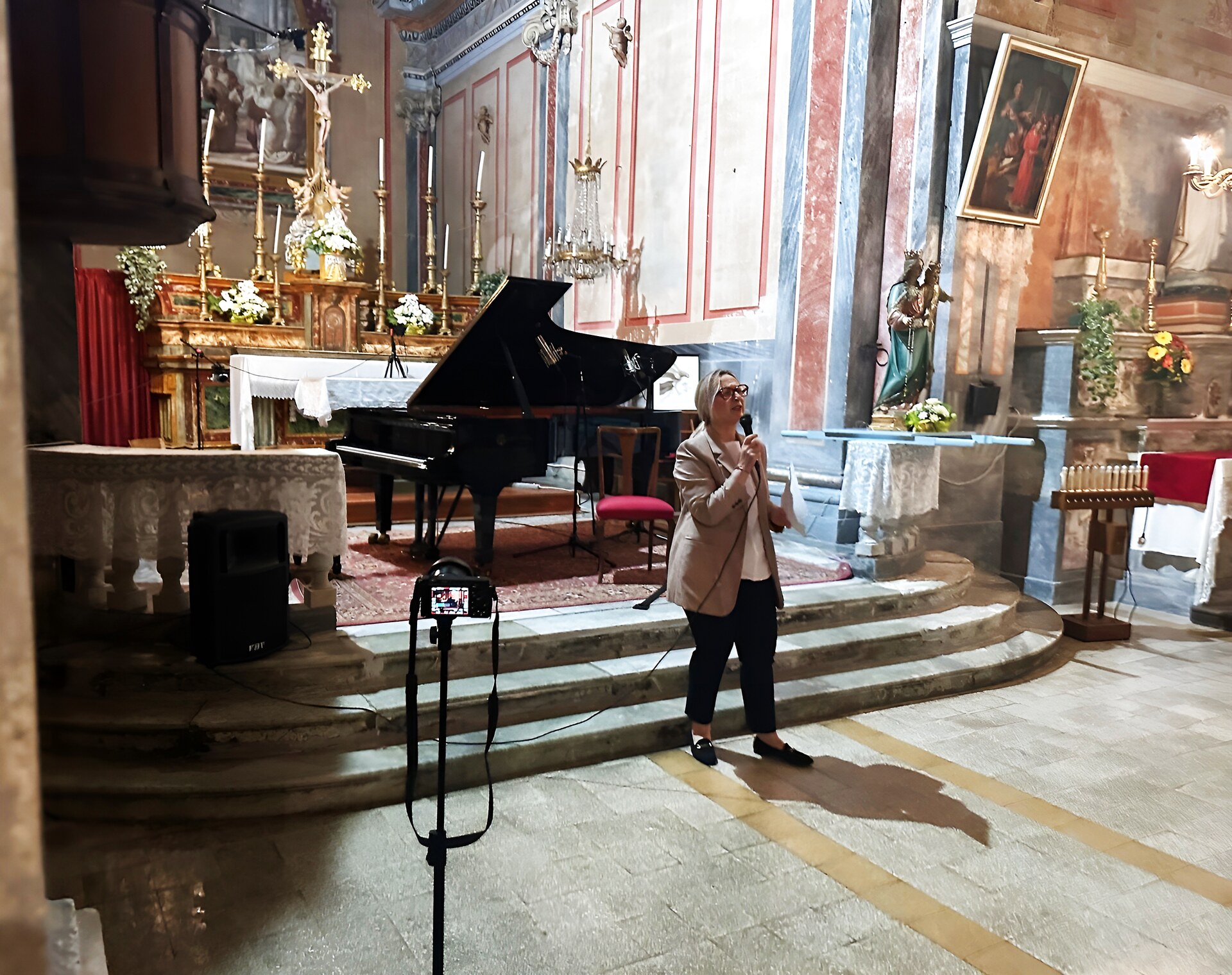 Pianoforte nella Chiesa della Natività, Orio Canavese