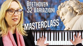 Masterclass: Beethoven's 32 Variations in C minor