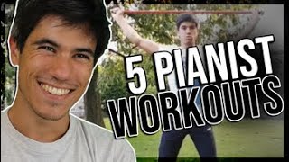 5 simple workout exercises for pianists