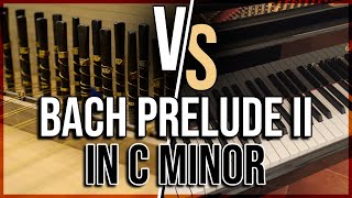 Bach's Prelude in C Minor from WTC 1 @piano @harpsichord