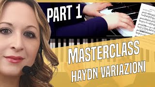 Part 1: Haydn Andante with variations in F minor