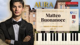Programma vario — Recital pianistico — Matteo Buonanoce | Haydn, Skrjabin, Prokof'ev | AURA Concerti