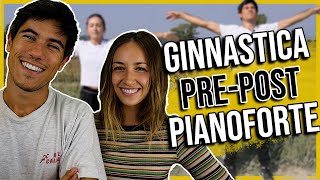 Pre and post piano study gymnastics